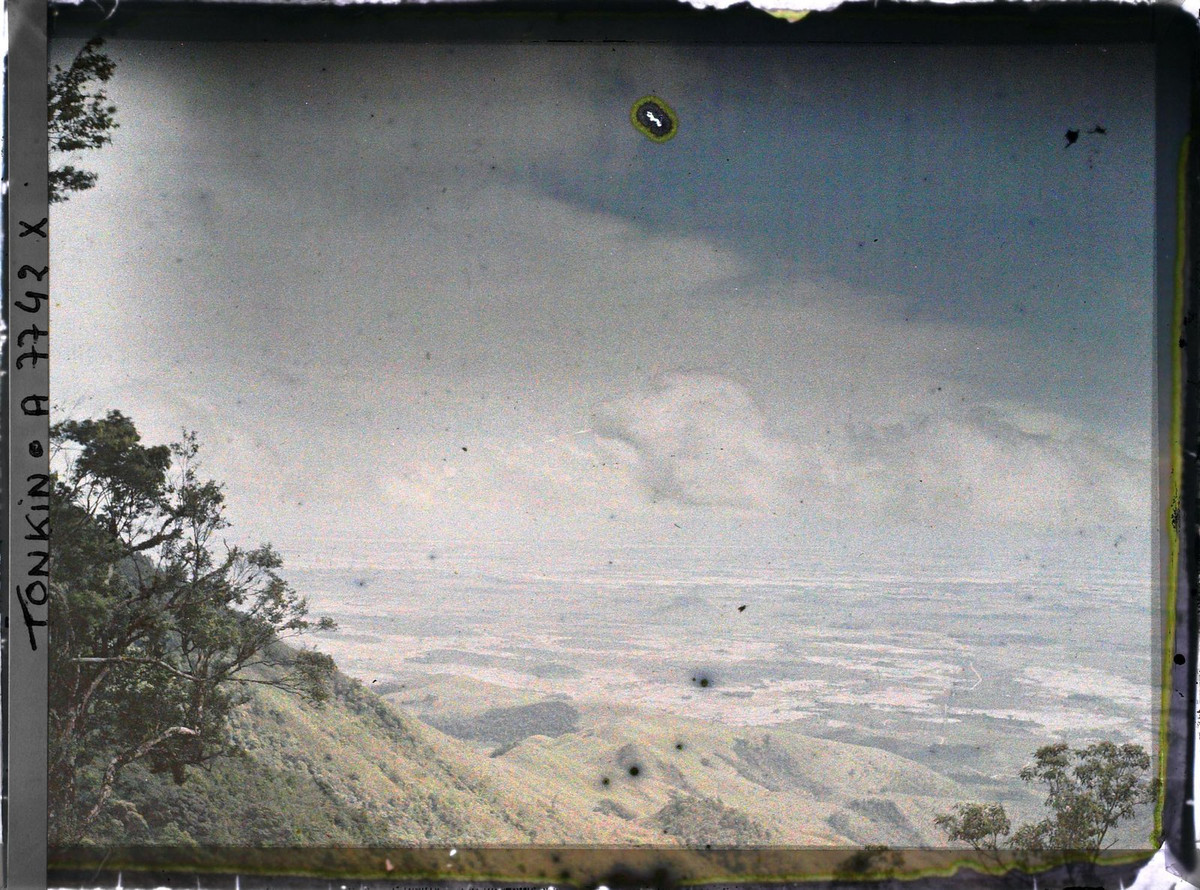 Khung cảnh hoang vu ở Tam Đảo năm 1916.