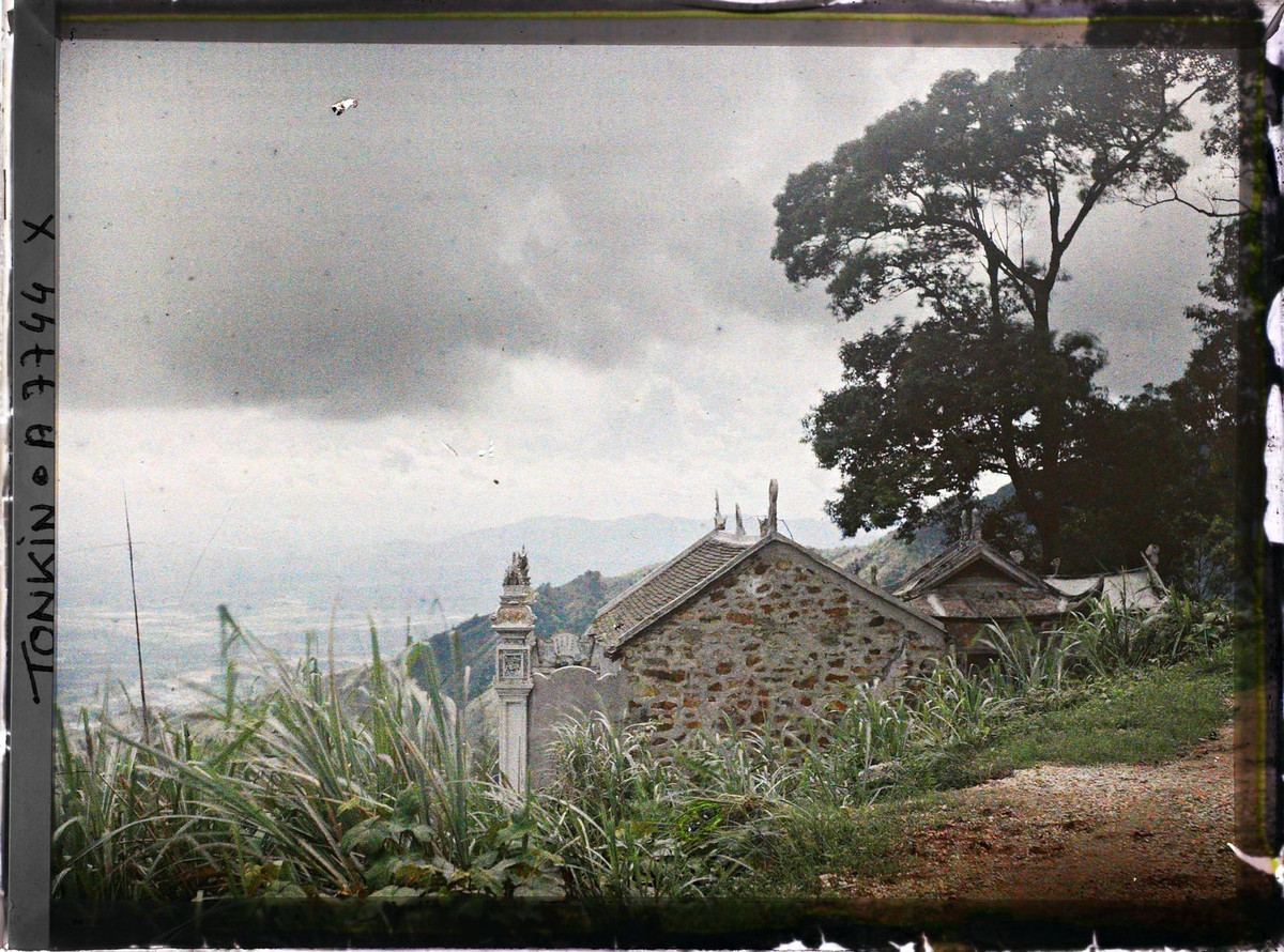 Ngôi chùa ở Tam Đảo.