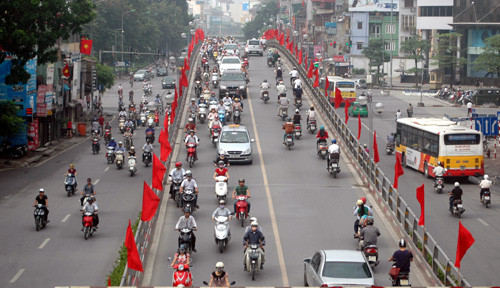 Nơi có cầu vượt ít ách tắc.