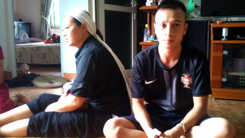 Em Lê Anh Nam, con trai nạn nhân Định nghi ngờ trước cái chết của cha mình.