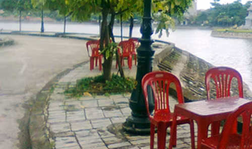 Hiện trường nơi xảy ra án mạng kinh hoàng.