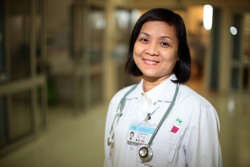 Chân dung Dr Thái Thị Hoa.