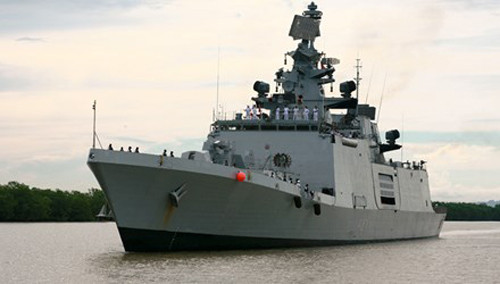 INS Shivalik là tàu khu trục thế hệ mới, một trong những chiến hạm hiện đại nhất của Hải quân Ấn Độ.