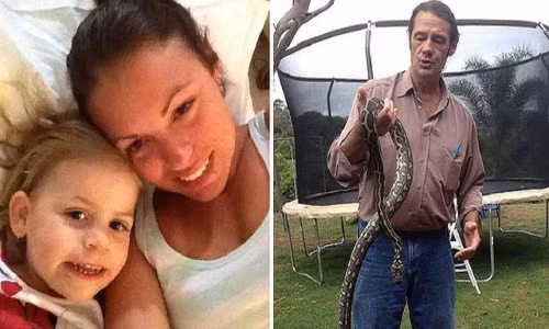 Trăn tấn công bé gái Australia ngay trên giường. Người mẹ bất ngờ bị tỉnh giấc bởi tiếng kêu của con mèo thì giật mình khi nhìn thấy một con trăn đang quằn quại trên giường. Nó quấn quanh cánh tay của đứa con gái nhỏ. Người mẹ ngay lập tức cầm đầu của con trăn, gỡ ra khỏi tay con gái và ném ra khỏi nhà.