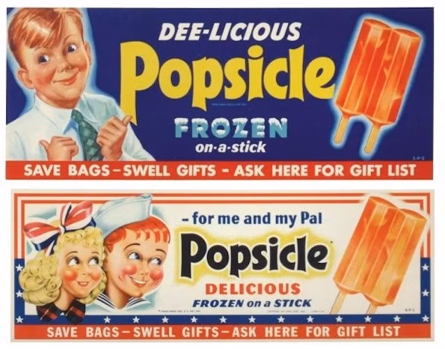 Năm 1905, cậu bé 11 tuổi Frank Epperson bỏ quên hỗn hợp gồm bột uống pha, nước và một thanh khuấy trong một cốc trên hiên nhà mình qua một đêm lạnh giá. Sáng hôm sau, Epperson thức dậy, nhìn thấy đồ bỏ quên của mình và đặt tên là “kem que”.