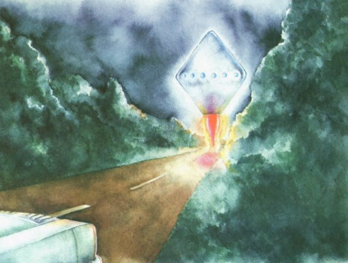 Năm 1980, tại thị trấn nhỏ của Dayton, bang Texas, 2 người phụ nữ cùng con lái xe về nhà ở thị trấn nhỏ gần Houston thì bất ngờ nhìn thấy ánh sáng kỳ lạ trên bầu trời và một đối tượng khổng lồ giống như một con tàu không gian, bay lượn trên đường, phả tia lửa vào vỉa hè. Sau đó, cả ba bị một căn bệnh bí ẩn từ do bức xạ ion hóa.