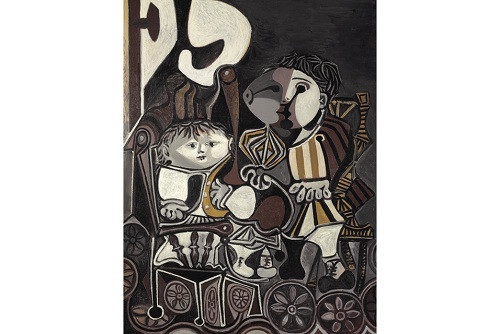 Bức tranh Claude And Paloma của Pablo Picasso.