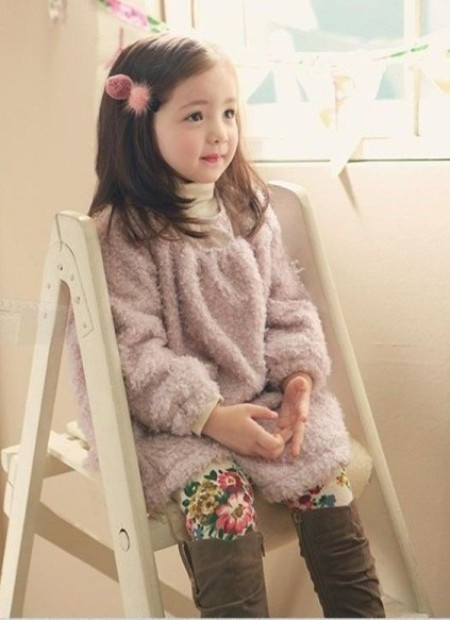 Mới lên 5 tuổi nhưng Maia đã có bề dày thành tích làm người mẫu.