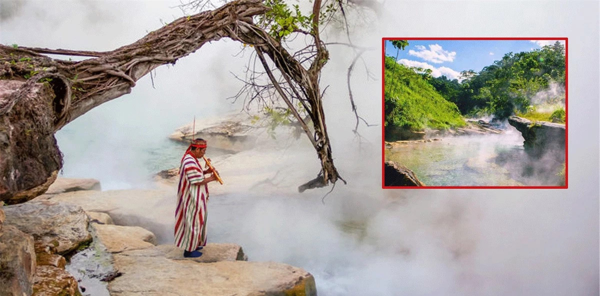 Dong song nong nhat the gioi, co khuc toi 100 do C