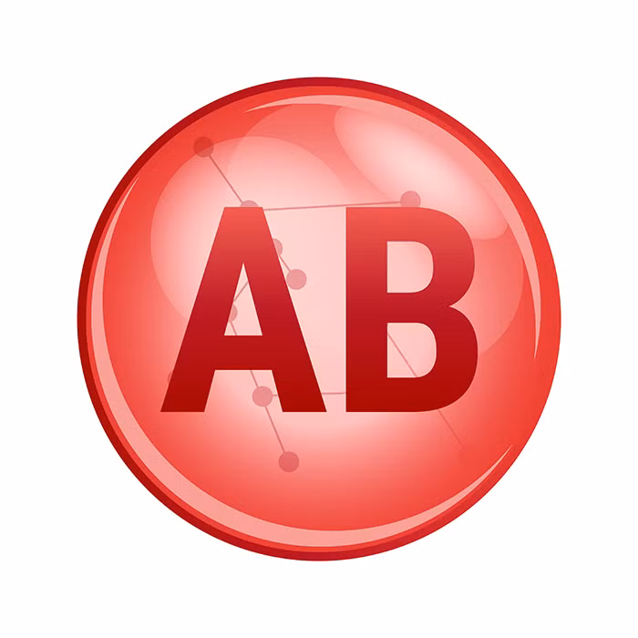 Nhóm máu xuất hiện muộn nhất: AB. Nhóm máu AB xuất hiện muộn nhất, tồn tại không quá 1000 năm. Đây là nhóm máu kết hợp của A và B. Người sở hữu nhóm máu này thường khỏe mạnh, ít khi bị ốm vặt.