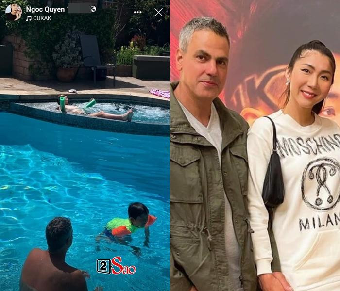 Ngọc Quyên cho tình Tây lên sóng, đối xử sao với con riêng cựu mẫu? - Hình 2 Ngoc Quyen cho tinh Tay len song, doi xu sao voi con rieng cuu mau?-Hinh-2