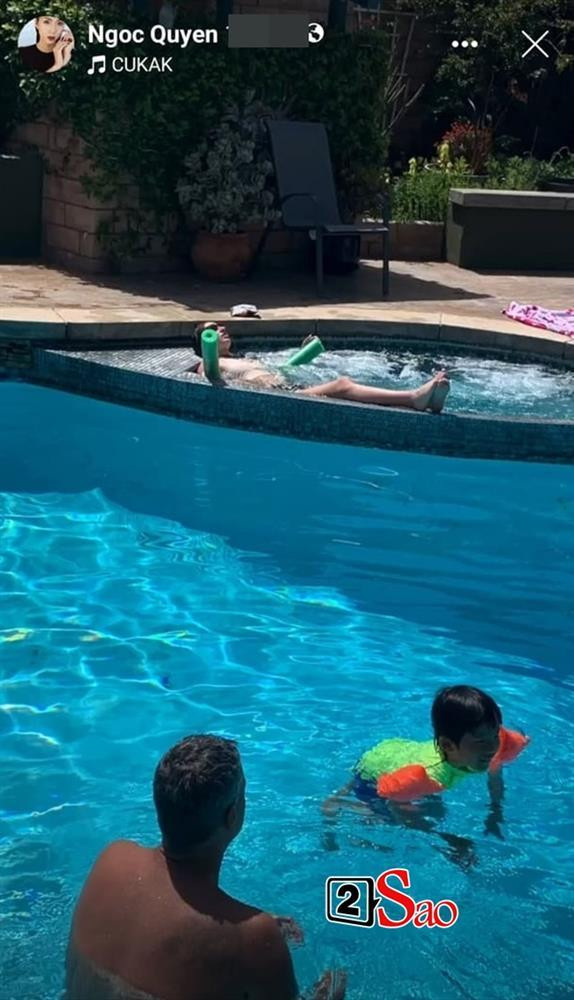 Ngọc Quyên cho tình Tây lên sóng, đối xử sao với con riêng cựu mẫu? Ngoc Quyen cho tinh Tay len song, doi xu sao voi con rieng cuu mau?