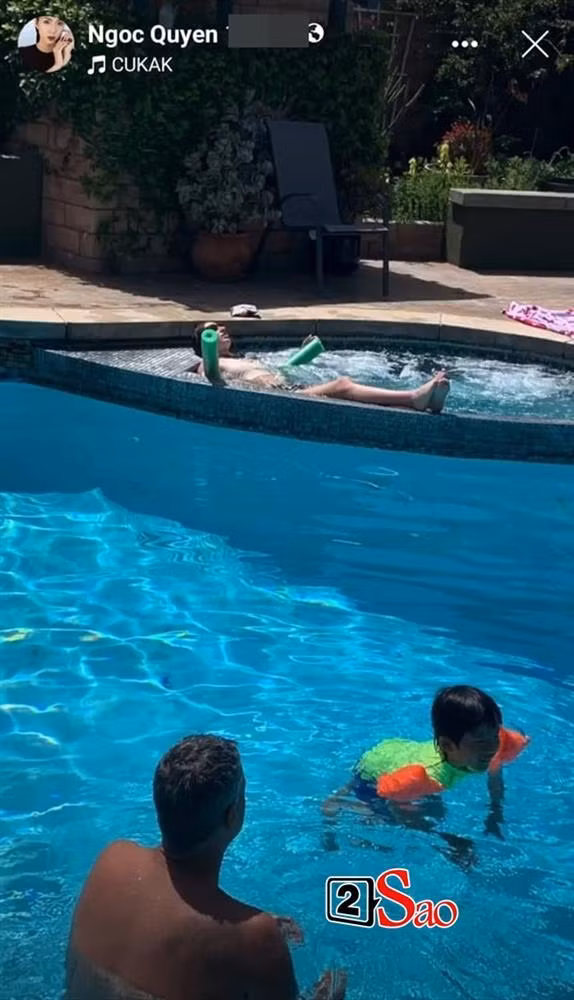 Ngoc Quyen cho tinh Tay len song, doi xu sao voi con rieng cuu mau?