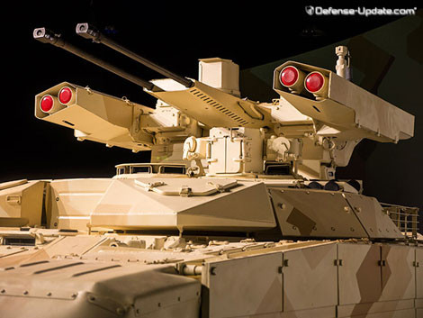 Tháp pháo BMPT-72 với những cải tiến mới về vũ khí.