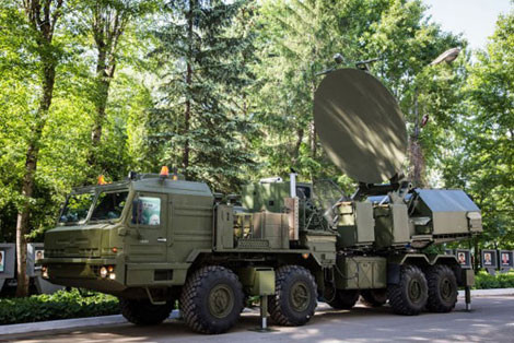 1L269 Krasukha-2 trong trạng thái chiến đấu.