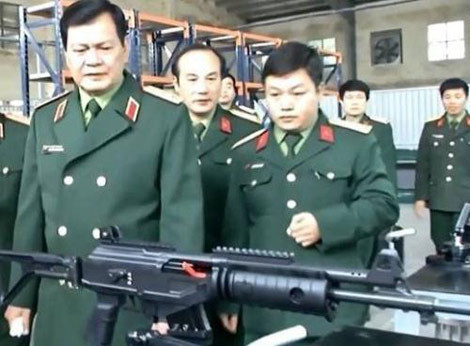 Súng trường tiến công Galil ACE được sản xuất tại nhà máy Z111.