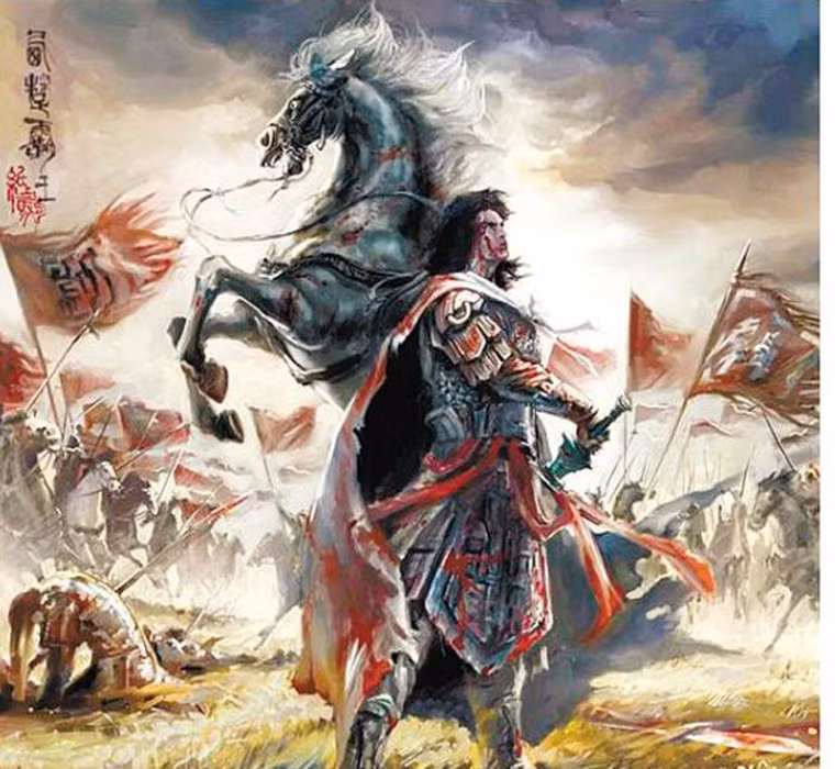 5. Ngựa Ô Chuy của Tây Sở Bá vương Hạng Vũ (hay còn gọi là Hạng Võ). Con ngựa của Hạng Vũ là chiến mã lông đen tuyền, to lớn và vô cùng khỏe mạnh. Sau khi bại trận dưới tay Hán vương Lưu Bang, Hạng Vũ đã dùng kiếm tự sát bên bờ Ô Giang.