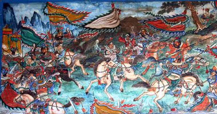 4. Ngựa Bạch Long của danh tướng thời Tam Quốc Triệu Vân (hay còn gọi là Triệu Tử Long). Triệu Vân là người đã góp công lớn vào việc thành lập nhà Thục Hán. Trong tiểu thuyết "Tam Quốc diễn nghĩa" của La Quán Trung, ông được mệnh danh là một trong “ngũ hổ tướng” của Lưu Bị. Bạch Long mã của Triệu Vân mặc dù không được đánh giá cao bằng những chú ngựa Xích Thố hay Đích Lô nhưng nó lại là con ngựa đẹp và sức mạnh đáng nể.