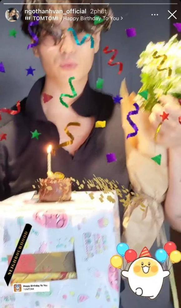 Ngo Thanh Van hanh phuc khoe man chuc mung sinh nhat cua tinh tre-Hinh-2