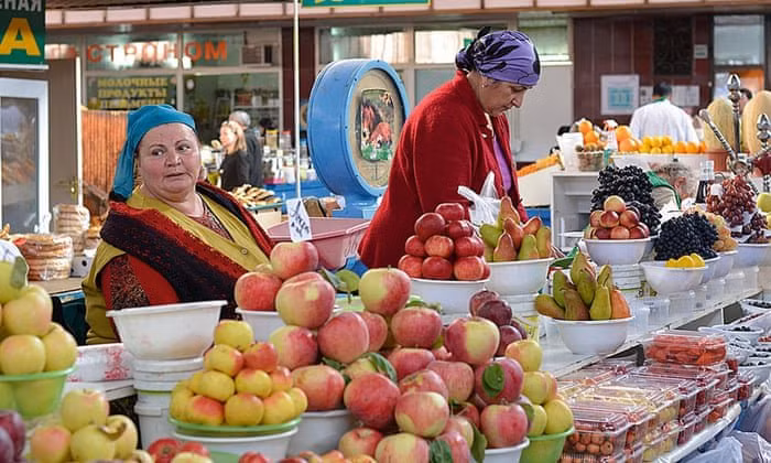 Khi dự án tìm kiếm nguồn gene hiện đại khẳng định mỗi liên hệ giữa táo thuần hóa và Malus sieversii, Almaty và khu vực xung quanh được chính thức công nhận là quê hương của mọi loại táo. Ảnh: Gardeningknowhow.