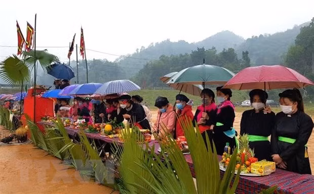 Le hoi Long tong - net van hoa dac sac cua nguoi Tay o Ha Giang