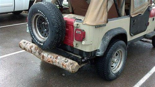 Tấm chắn bùn sáng tạo độc đáo.