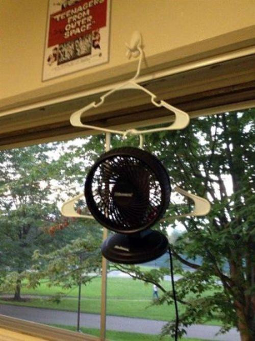 Treo cao thế này cho mát.