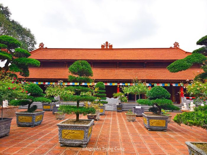 Ngoi chua dep la co nhieu co vat o ngoai thanh Ha Noi
