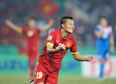 Thành Lương cùng các đồng đội đang làm Malaysia run sợ trước những gì đã thể hiện ở vòng bảng AFF Cup năm nay. Ảnh: Bongdaplus.