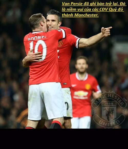 Van Persie đã ghi bàn trở lại và đó là bàn thắng ấn định chiến thắng 3-0 của MU trước Hull City và giúp Manchester United ngoi lên vị trí thứ 4 trên BXH.