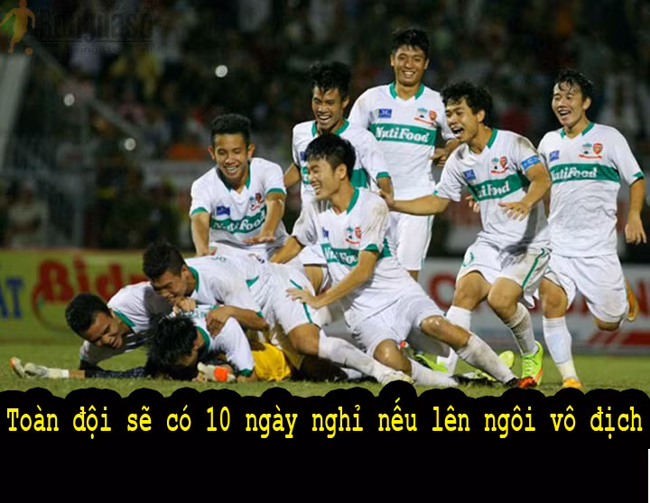 Sau chức vô địch giải U21, U19 HAGL sẽ có tới 10 ngày nghỉ sau đó sẽ quay trở lại tập luyện để chuẩn bị cho các trận đấu sắp tới của đội tại V-League.