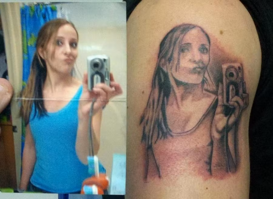 Đam mê đến mức ghi dấu lên cơ thể.