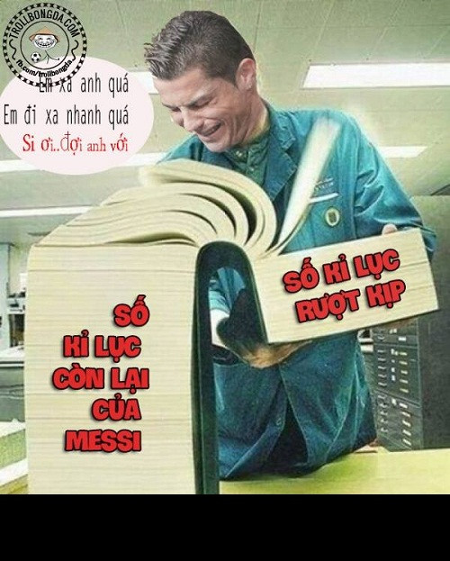 Còn quá nhiều kỷ lục của Messi đang nắm giữ mà Ronaldo cần phá.