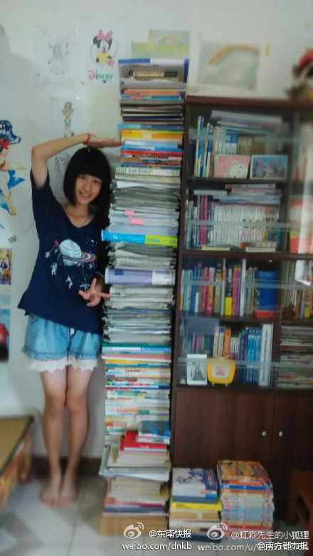 Với những "cô bé hạt tiêu" như cô nàng này thì "cọc sách 3 năm" chắc chắn sẽ vượt quá đầu người.