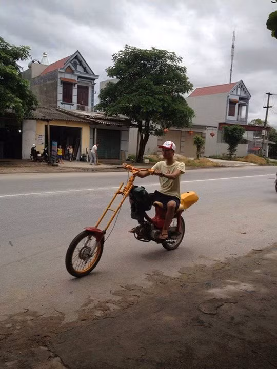 Phiên bản lỗi của "Ma tốc độ". Ảnh: Cung Có Độc cung cấp/ FB R.B.