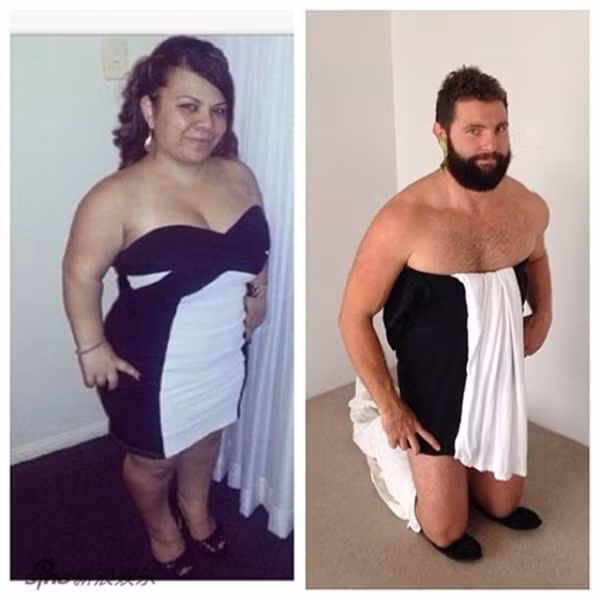 Một trong những hình ảnh nhận được nhiều lượt like và chia sẻ nhất của "ông anh" bởi sự "táo bạo" và sáng tạo.