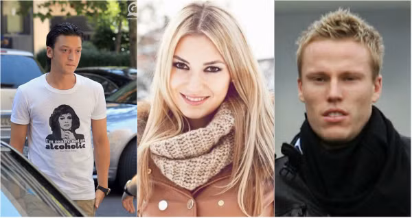 Tuần qua, các trang mạng đã tốn rất nhiều giấy mực về vụ Christian Lell (Levante) tố cáo Mesut Oezil (Arsenal) quyến rũ cô bồ cũ của mình là Melanie Rickinger và đẩy mối quan hệ này đến tan vỡ. Theo Lell, Oezil đã lén lút nhắn tin với Melanie trong khi cô đang hẹn hò với mình. Sau vụ lùm xùm xảy ra, bạn gái hiện tại của Oezil là Mandy Capristo đã "đá" tiền vệ mắt lồi này không thương tiếc.