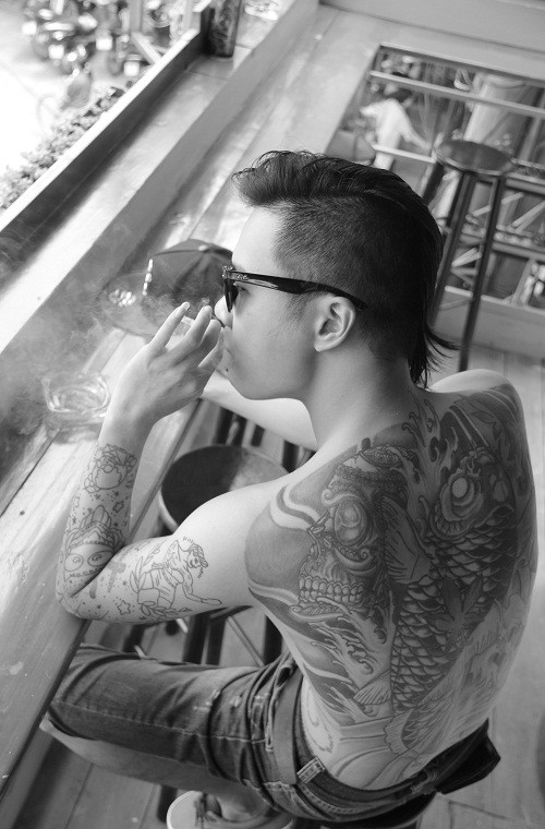 "Nếu không là chúng tôi làm sao bạn biết được ý nghĩa thật sự của những hình xăm là thế nào, tác động tinh thần của chúng đến chúng tôi ra sao?". Ảnh minh họa: Anh Sơn