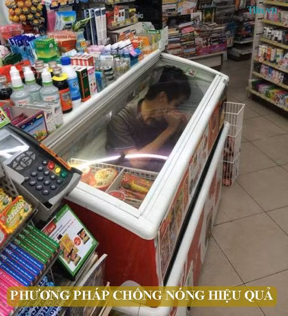 Trốn vào tủ lạnh của siêu thị sẽ khiến bạn mát lạnh như kem, nhưng hậu quả của nó thì không thể lường trước được.