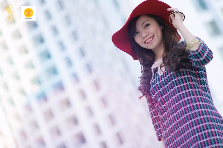 Một số hình ảnh ngoài đời của Hoa khôi Đoàn Thị Linh.