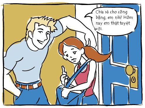 Bao biện cho hành động của mình cũng là một việc các chàng "hot boy" rất hay làm.