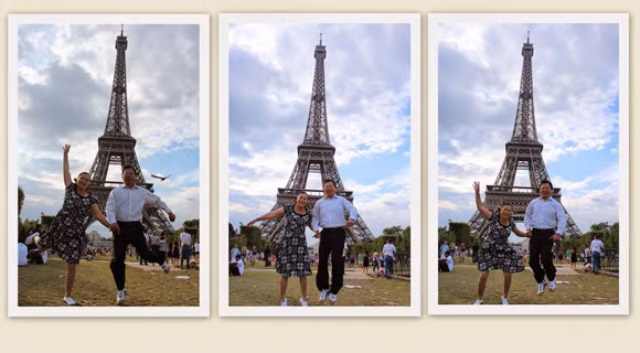 Điều khiến nhiều người bị thu hút không chỉ là những địa danh nổi tiếng hai ông bà trải qua mà còn là những biểu cảm rất đáng yêu, nhí nhảnh của họ mỗi khi “pose” hình.