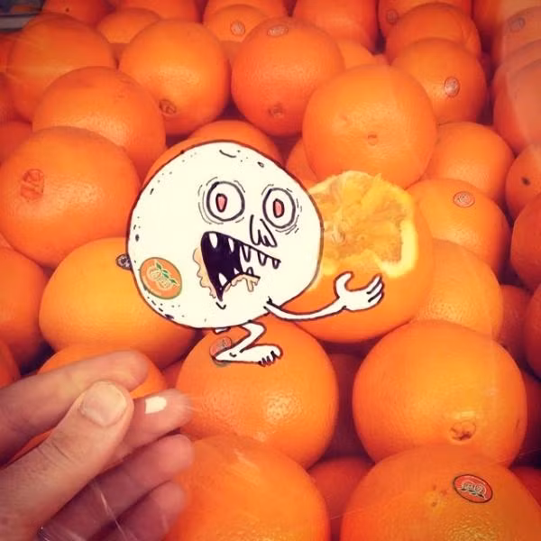 Quả cam ma cà rồng!