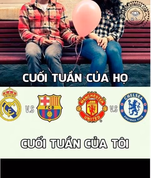 Cuối tuần qua, NHM bóng đá đã được thưởng thức rất nhiều cặp đấu kinh điển. Trong đấu có Real Madrid gặp Barca và Manchester United gặp Chelsea.