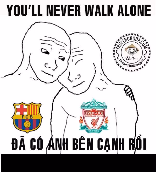 Sự đồng cảm của Barca với Liverpool sau khi bị Real Madrid "củ hành".