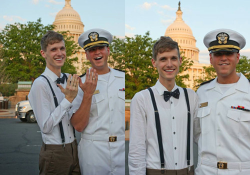 Cặp đôi khoe nhẫn với nụ cười hạnh phúc. Lance tâm sự rằng anh rất yêu Kyle, anh cảm thấy hạnh phúc và bất ngờ trước lời cầu hôn lãng mạn này và họ cũng không phiền lòng với những lời bình luận khiếm nhã.