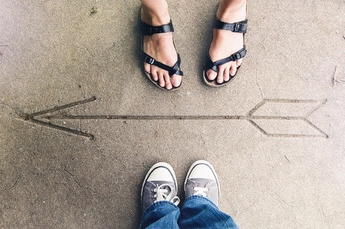 Thể hiện tình yêu chỉ cần qua một bức ảnh chụp theo phong cách này.