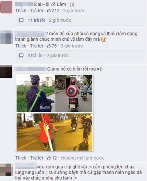 Bình luận của cư dân mạng về vụ việc.