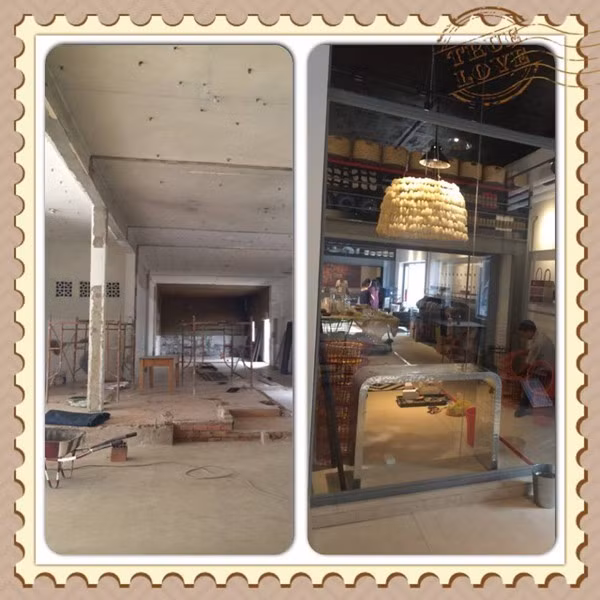 "Nhà ga 3A" trước đây khi đang trong giai đoạn thi công và sửa chữa.