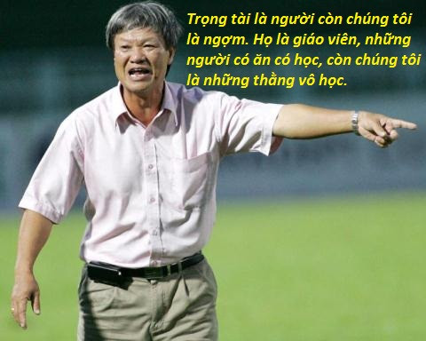 Chưa hết trong cùng năm này, ông Hải còn hướng miệng mình về các vị trọng tài. Chưa hết trong cùng năm này, ông Hải còn hướng miệng mình về các vị trọng tài.